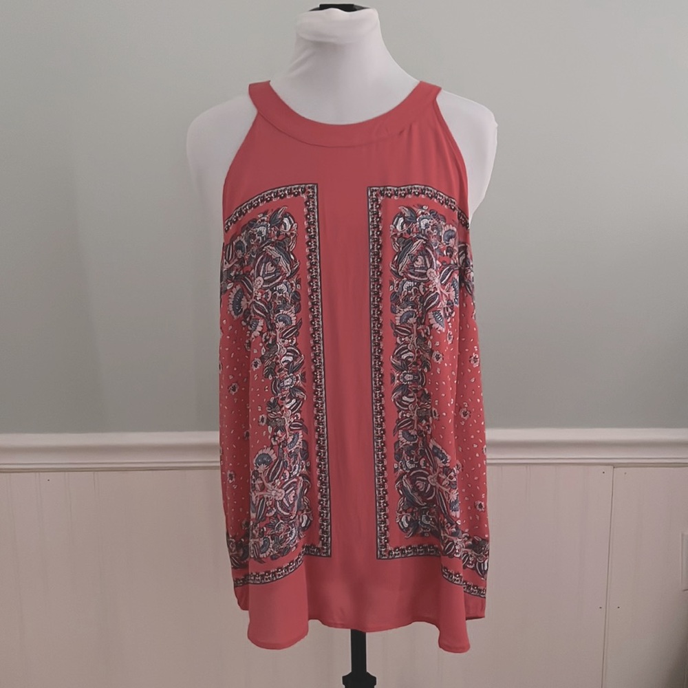 Anne Carson | Floral Hatler Top